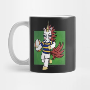 Rugby Unicorn - NZ Provincial colors - Animals of Inspiration Mug